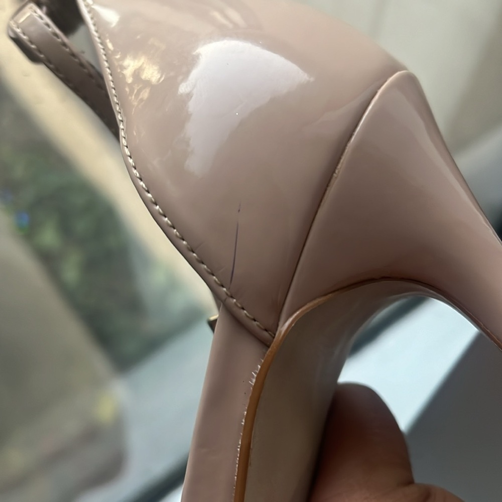 Steve Madden Open-Toed Patent Leather Ankle Strap… - image 8